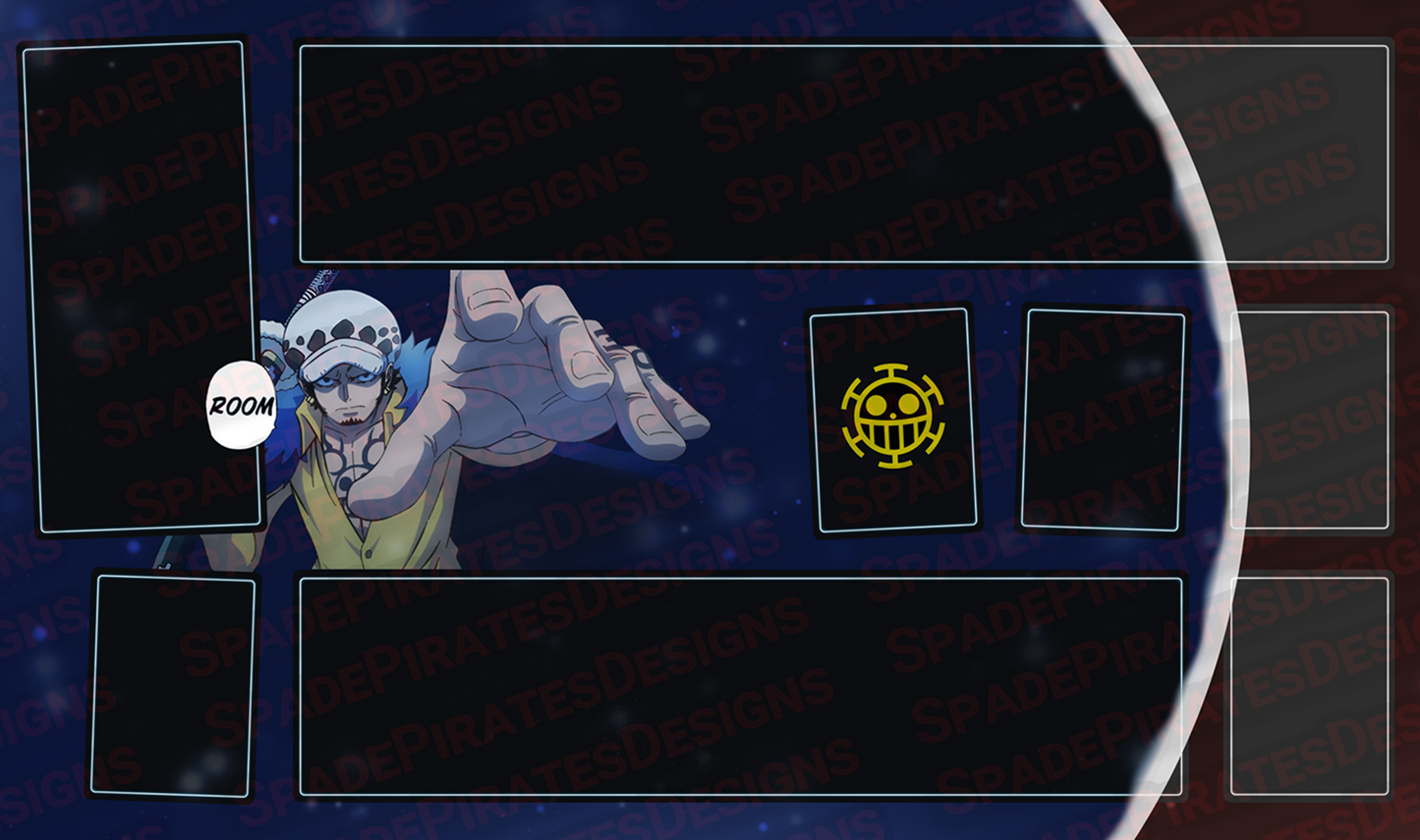 one piece tcg Trafalgar Law playmat