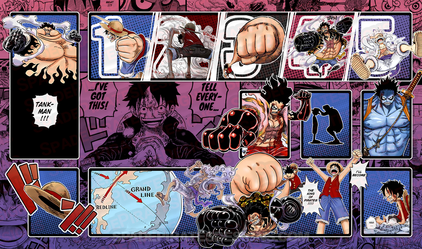 One Piece TCG Luffy Playmat