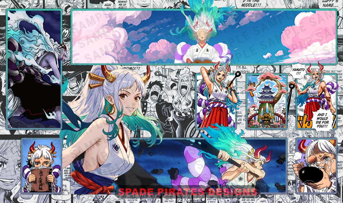 one piece tcg Yamato playmat
