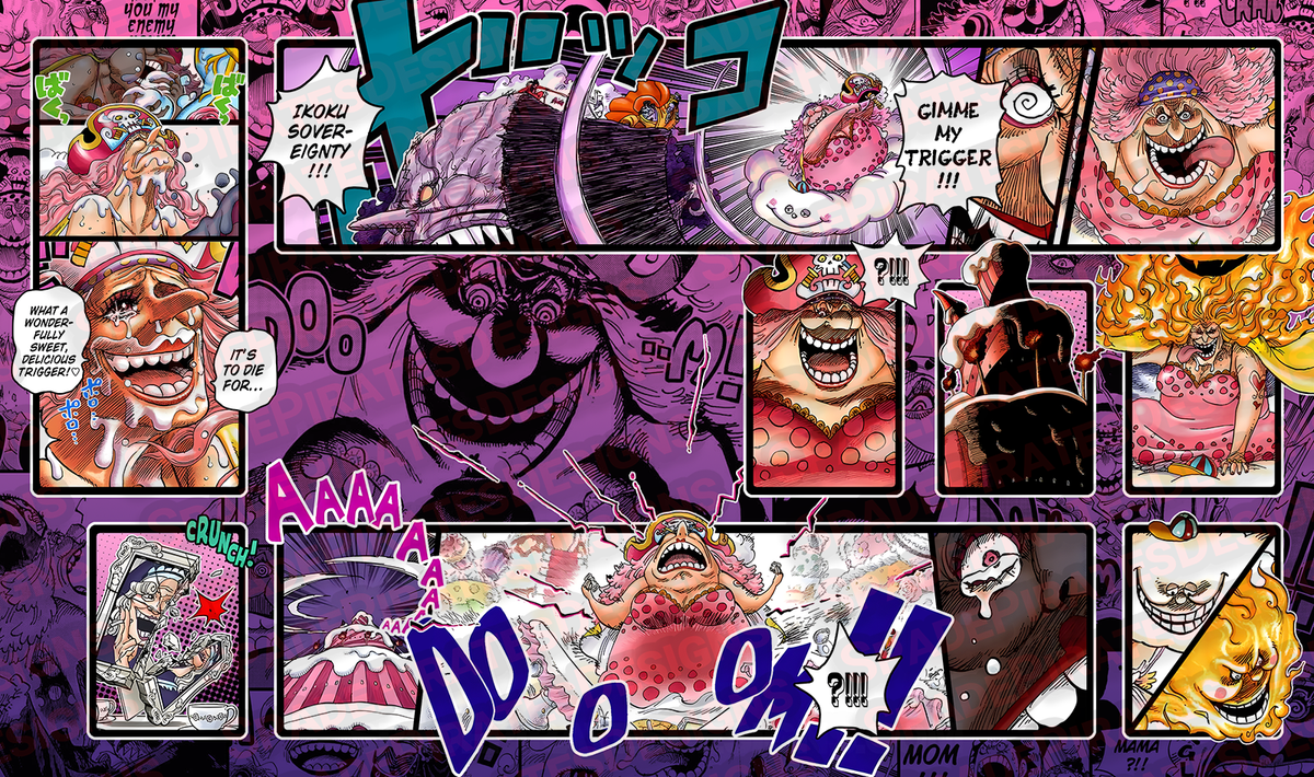 One Piece TCG Big Mom Playmat