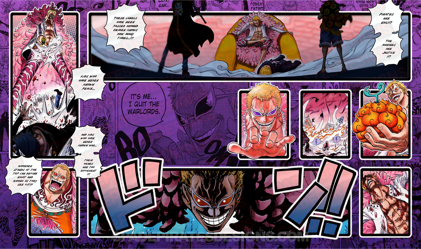 One Piece TCG Donflamingo Playmat (Version 3)