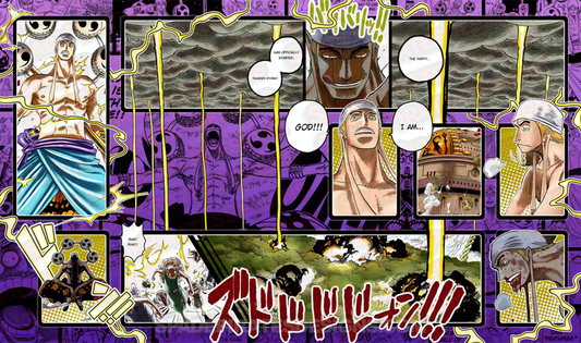 One Piece TCG Enel Playmat