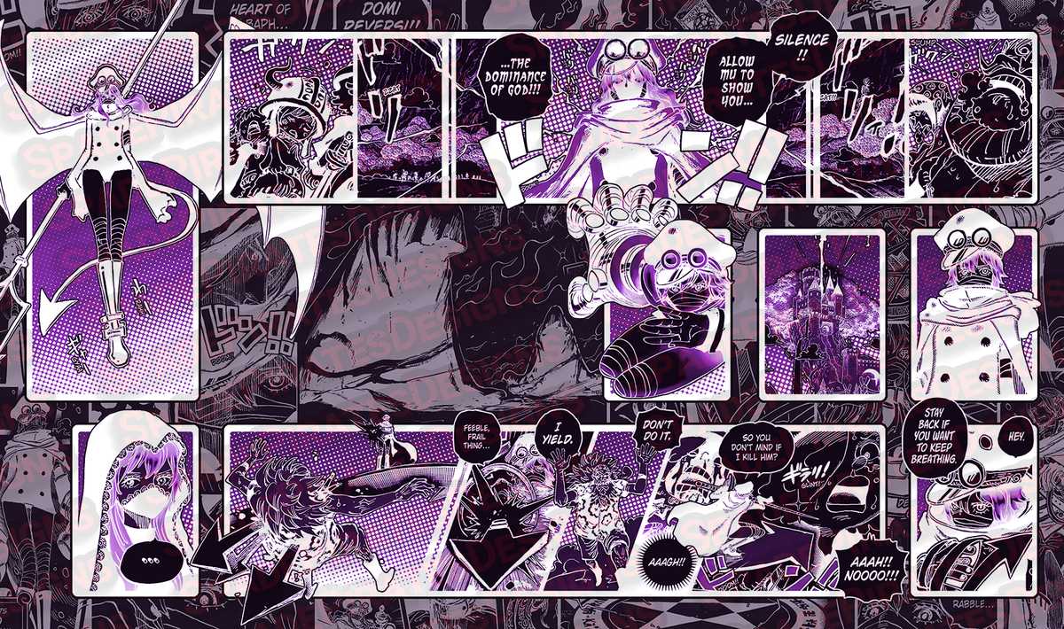 One Piece TCG Gunko Playmat