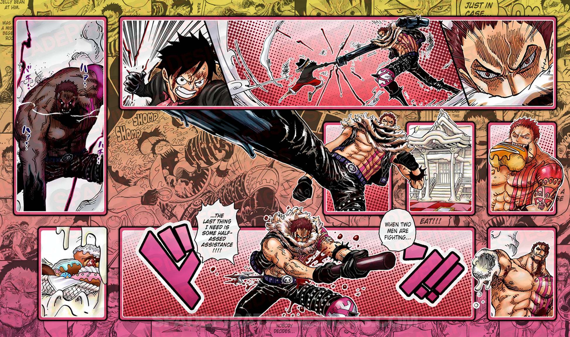 One Piece TCG Katakuri Playmat