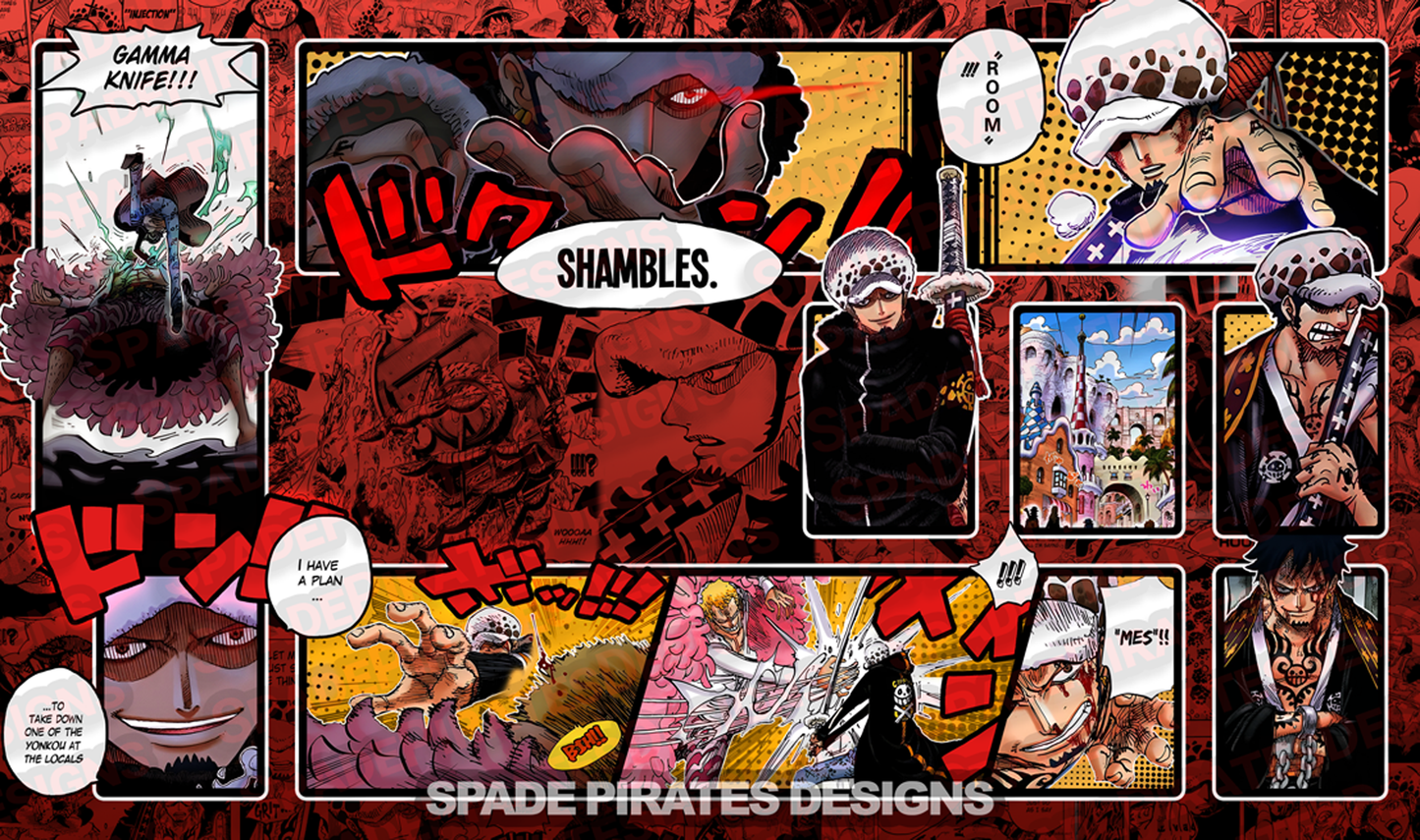 One Piece TCG Law Playmat (Version 2)