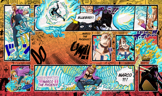 One Piece TCG Marco Playmat Version 1