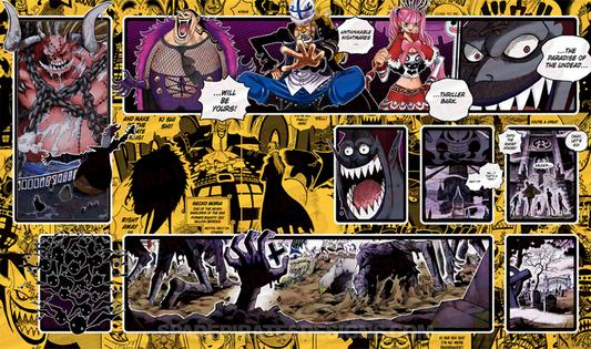 One Piece TCG Gecko Moria OP14 Playmat