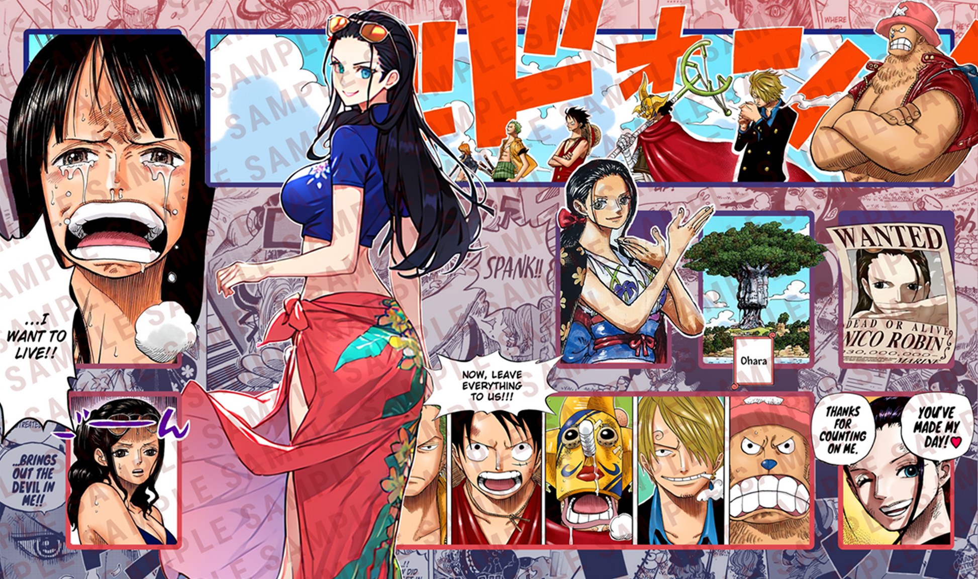 one piece tcg Nico Robin playmat