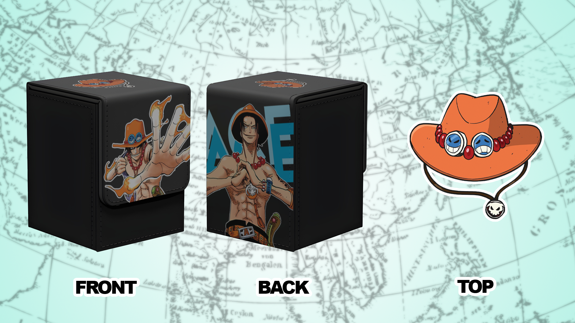 one piece tcg Portgaz D Ace deck box