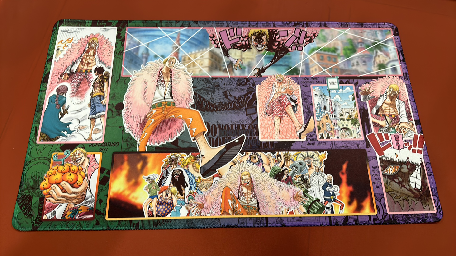 one piece tcg Donquixote Family (Doffy) playmat 