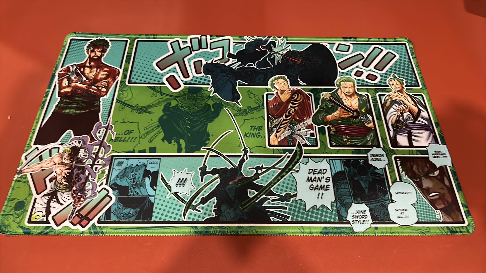 one piece tcg Zoro (vs King) playmat 